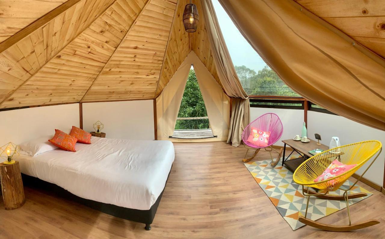 Glamping Lumbre Villa Salento Bagian luar foto