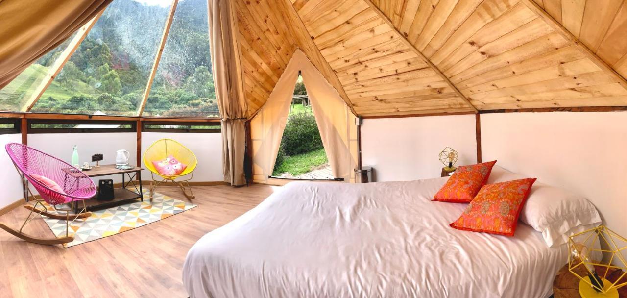 Glamping Lumbre Villa Salento Bagian luar foto