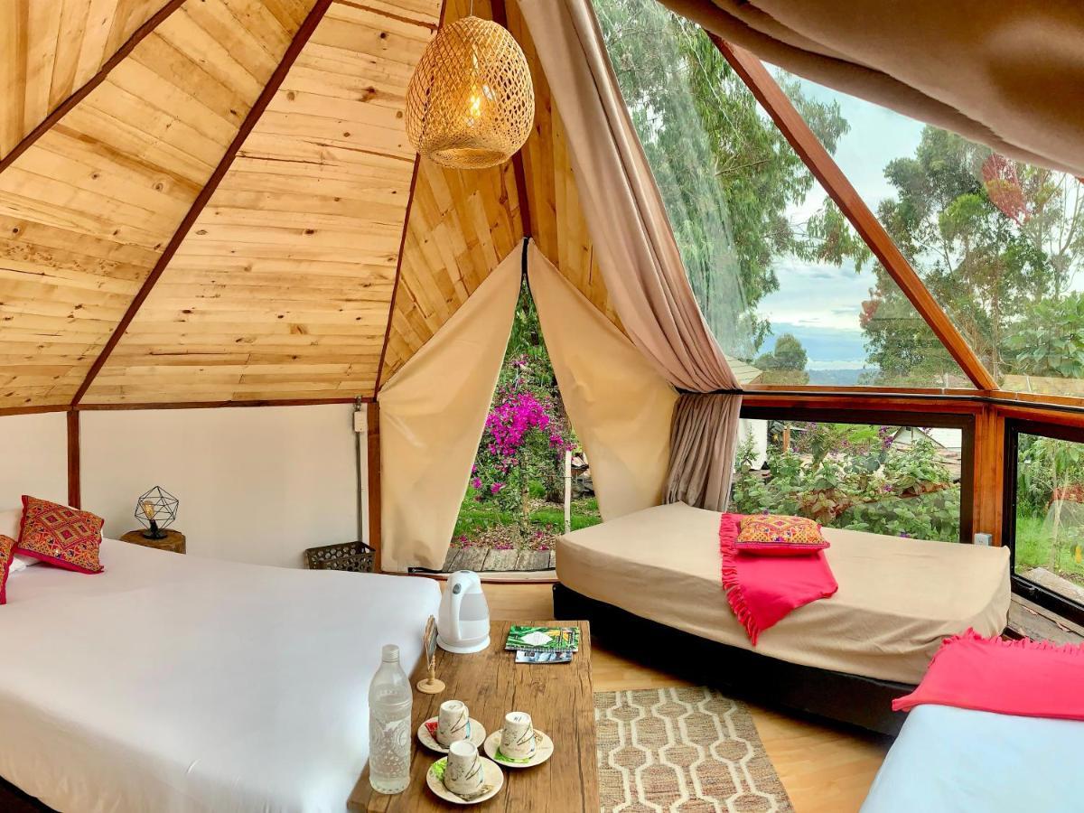 Glamping Lumbre Villa Salento Bagian luar foto