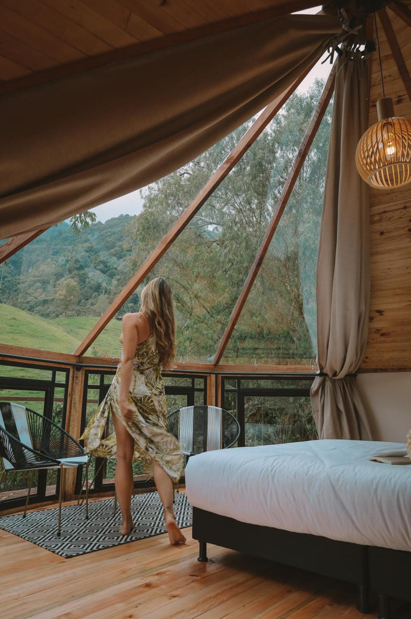 Glamping Lumbre Villa Salento Bagian luar foto