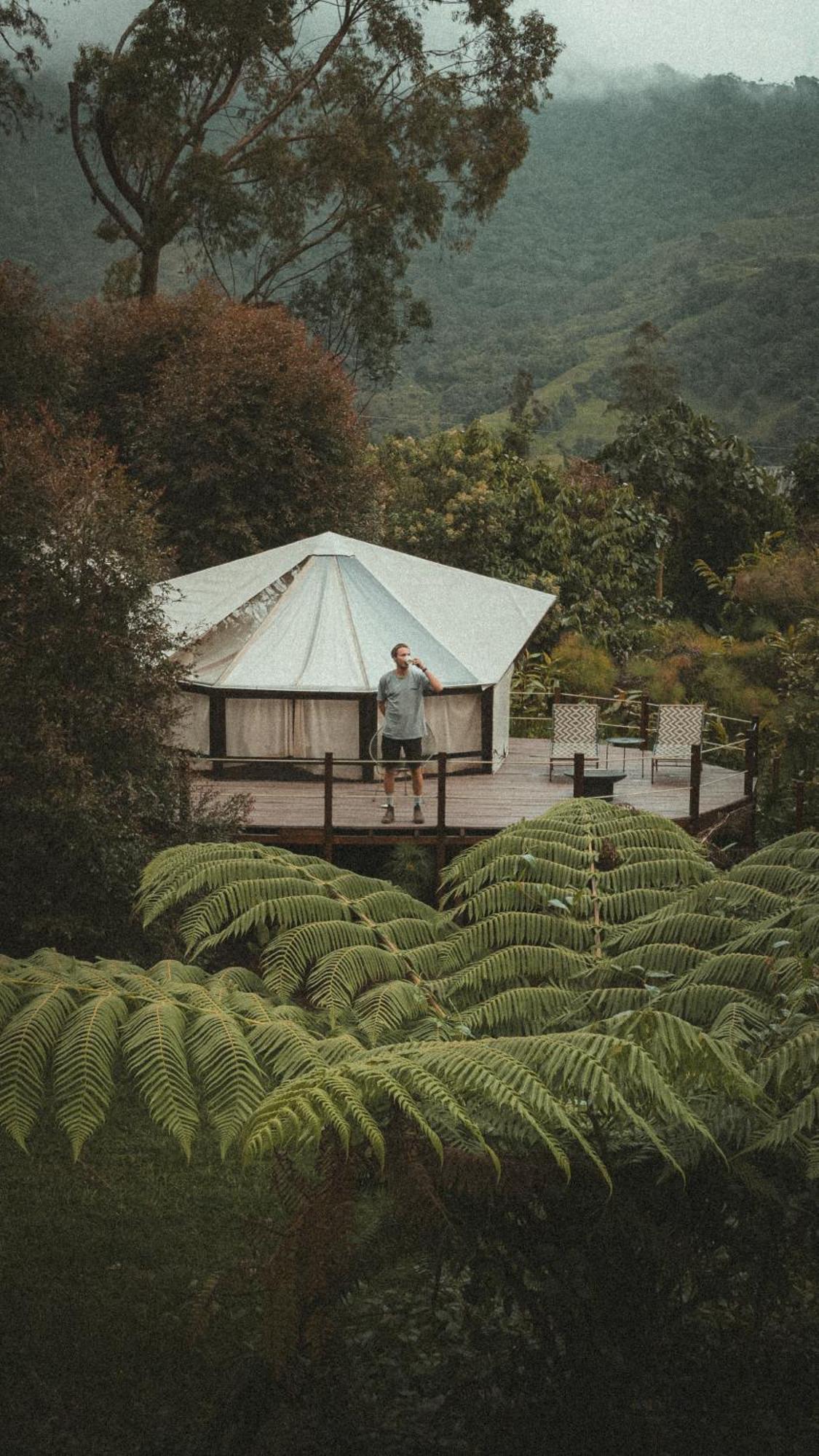 Glamping Lumbre Villa Salento Bagian luar foto